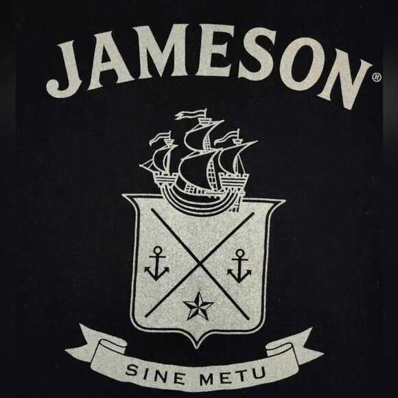 John Jameson & Son Men's Black Short Sleeve Graphic Tee Shirt Streetwear, sz SM - Picture 2 of 5